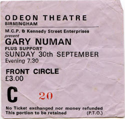 Birmingham Ticket
